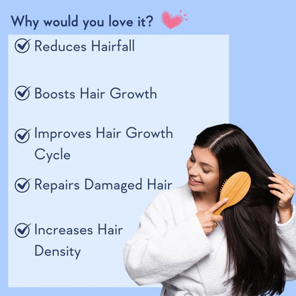 WishCare Hair Growth Serum For Scalp | 94% Saw New Hair Growth | Redensyl & Rosemary Oil | 100% Saw Hairfall Reduction | In-Vivo Tested | For Men & Women | 100ml