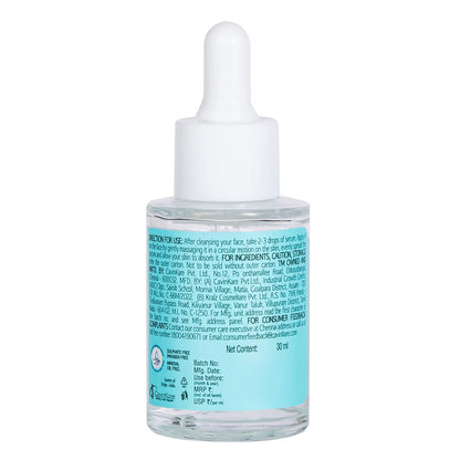 Raaga Professional Hydro Brilliance Serum with Multi-Peptide | Paraben Free, Sulphate Free, Dermatologically Tested (30 ml)