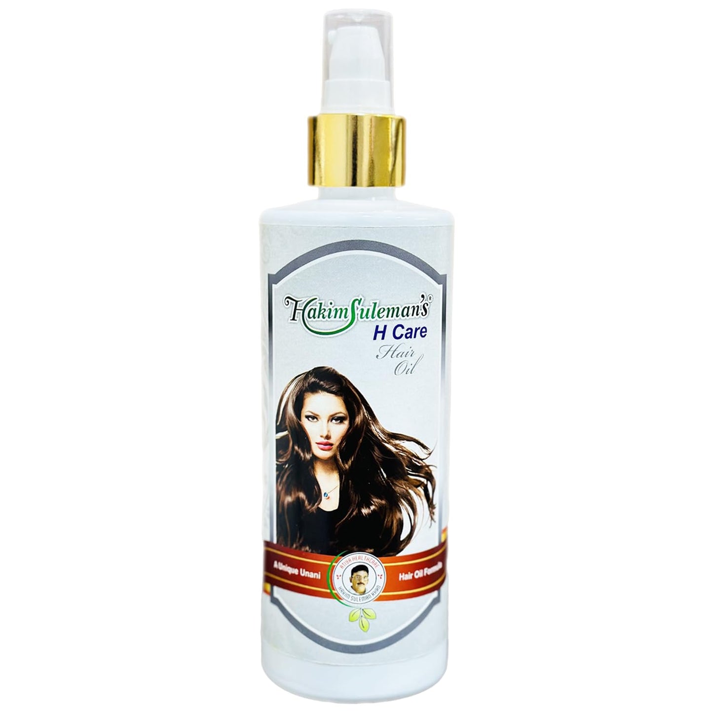 Hakim Suleman's Hair Oil For Men & Women | Hair Growth & Reduces Hair Fall Strengthens Hair | With Amla, Zaitoon,Roghan Badaam, Pack of 1 (300 Ml)