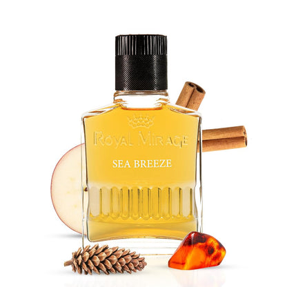 Royal Mirage Sea Breeze Aftershave for Men | Soothing Cinnamon & Fruity Notes | Instant Post-Shave Comfort | Premium Men Aftershave | Long-Lasting Freshness | 100ml