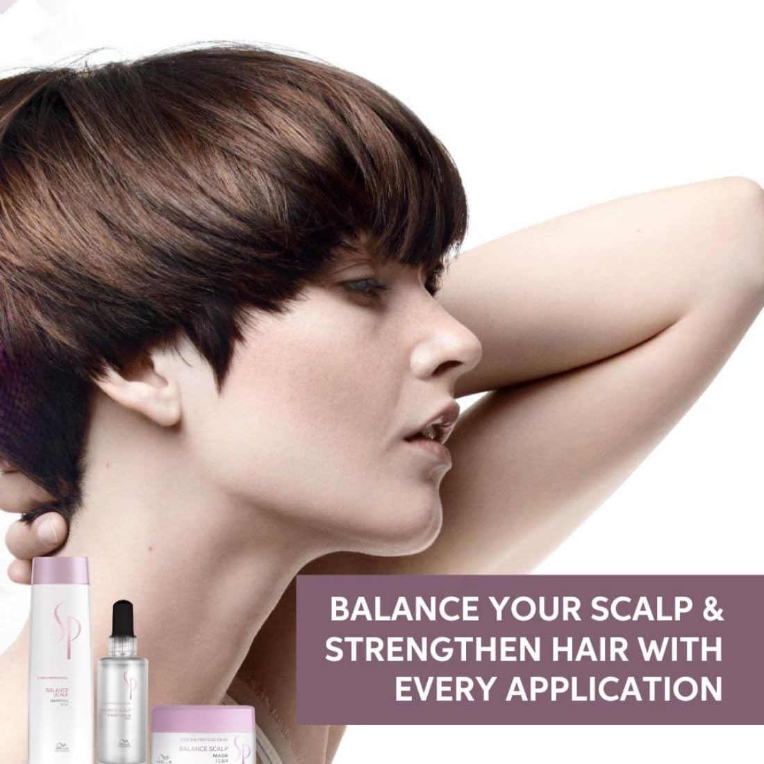 Wella Professionals SP Balance Scalp Shampoo for Sensitive & Delicate Scalp | Gentle & Soothing Shampoo for Scalp Care Reduces Hairfall