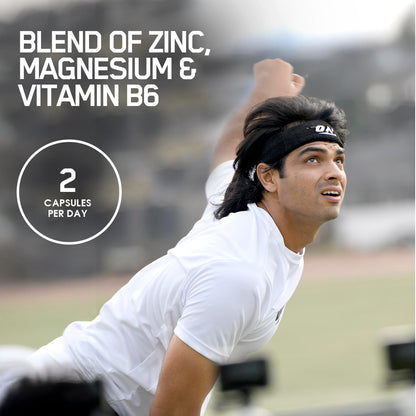 Optimum Nutrition (ON) Zinc Magnesium Aspartate (ZMA) - 60 Capsules, Muscle Strength, Metabolism, Immunity, Vegetarian
