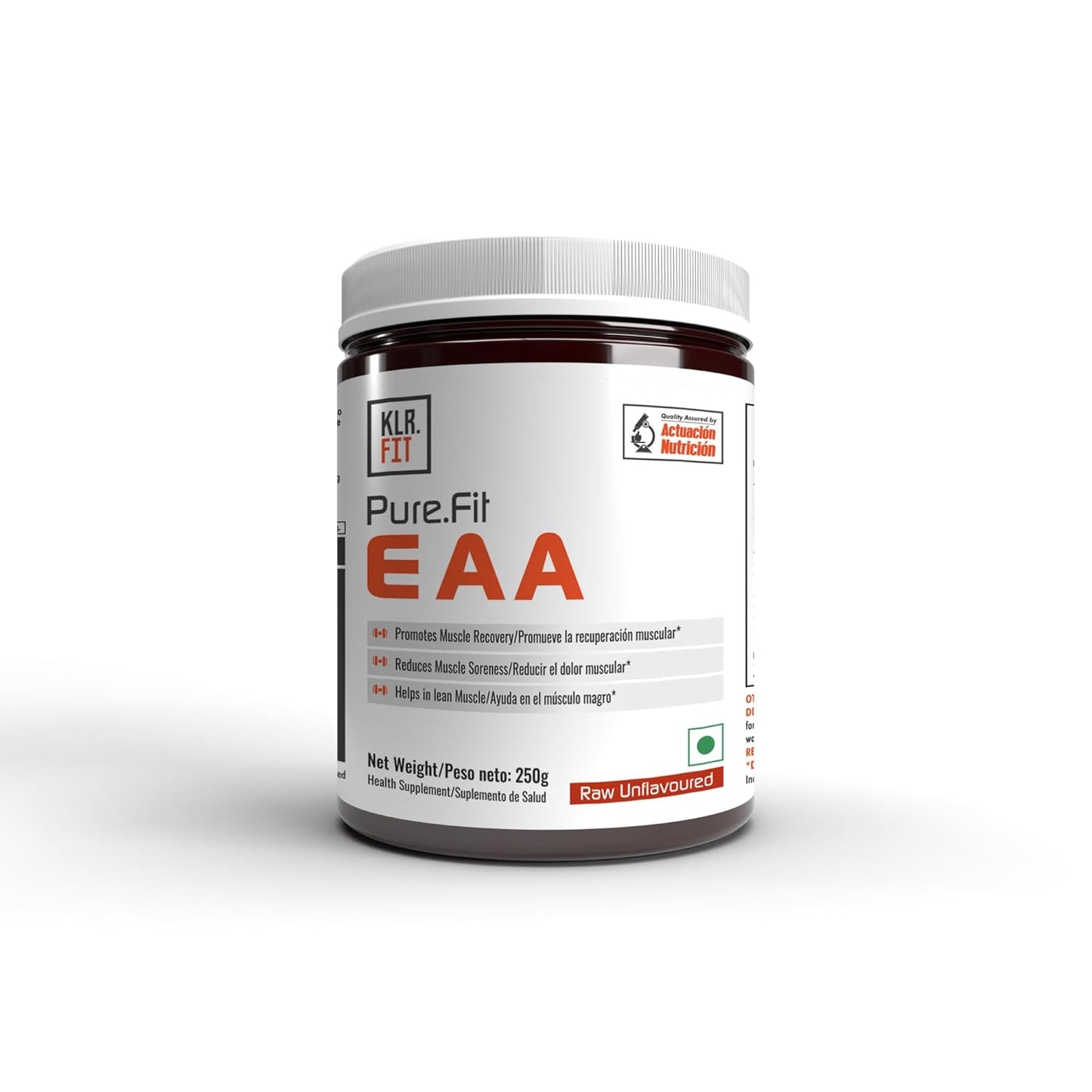 Klr.Fit's EAA Intra - Training/Workout drink Powder with BCAA helps provide Muscle Recovery | Hydration | Performance All 9 Essential Amino Acid- 50 servings