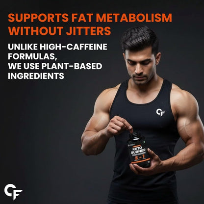 Carbamide Forte Keto Fat Burners for Men | 5-in-1 Fat Burners for Women with 600mg Garcinia Cambogia | Fat Burner Supplement May Support Fat Metabolism & Energy | Weight Loss for Women & Men - 60 Tablets