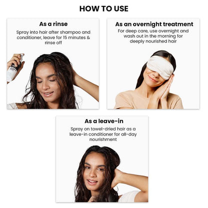 ThriveCo Rosemary Water Hair Spray | 100% Natural Rosemary Extract, Rice Water & Hyaluronic Acid | For Hair Growth & Hair Fall Control | Adds Shine & Conditions | Lightweight | For Men & Women, 100ml