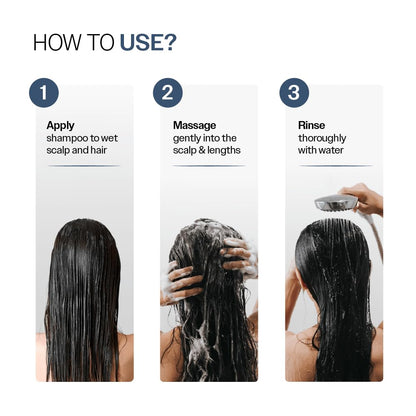 Bare Anatomy Anti-Hair Fall Shampoo | Provides 5x Hair Fall Control | pH 4.6 | Adenosine & Peptides | Strengthens Weak Roots & Reduces Breakage | Sulphate & Paraben Free | Unisex | 100ml
