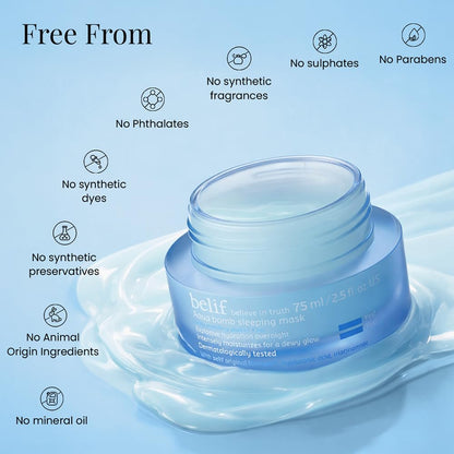 belif aqua bomb sleeping mask 75ml