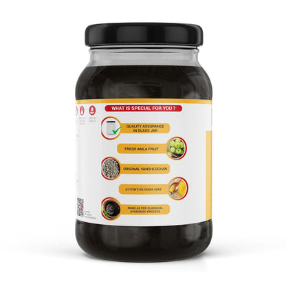 KRISHNA'S HERBAL & AYURVEDA Chyawanprash â€“ Preservative-Free, Boosts Stamina, Immunity and Strength for Kids & Adults, Made with Traditional Ayurvedic Process, 500g (Pack of 1)