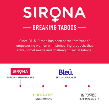 Sirona Disposable Underarm Sweat Pads for Men and Women, 24 Pads | Peel-off | Prevents Stains & Unpleasant Odour | Quick sweat absoption