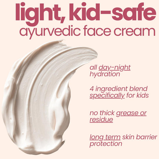 TucoÂ® Kids Kumkumadi Face Cream | Lightweight, Non Greasy & Fast Absorbing | Infused with Kumkumadi, Red Sandal Majistha & Turmeric | Fights Tan, Brighten Skin & Reduce Dull Spots | SLS & Paraben Free | Safe for Baby-50gm