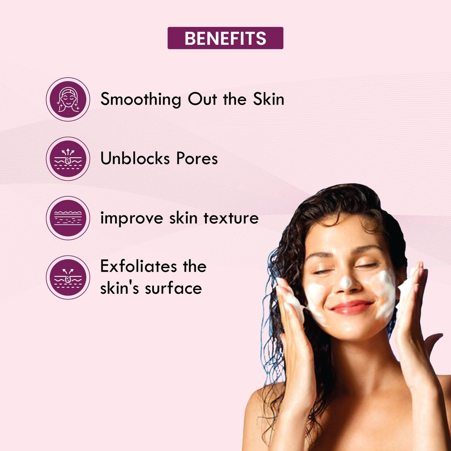 Kozicare Kojic Acid Face Wash | Acno Fight & 2% Salicylic Acid | for Glowing Skin | Reducing Acne & Smoothing Skin | for Women & Men - 100 Ml