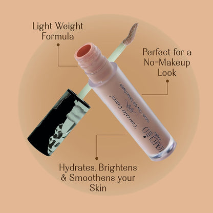 LoveChild Masaba Concealer Cameo- Caramel Glam, Natural Finish, For All Skin Types, Full Coverage, 5gm
