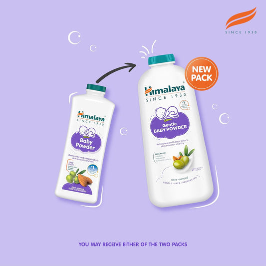 Himalaya Baby Powder 400g | No.1 Doctor-Prescribed Brand | With Yashad Bhasma & Vetiver | Sweat-Free & Refreshing Comfort | Safe for Newborns