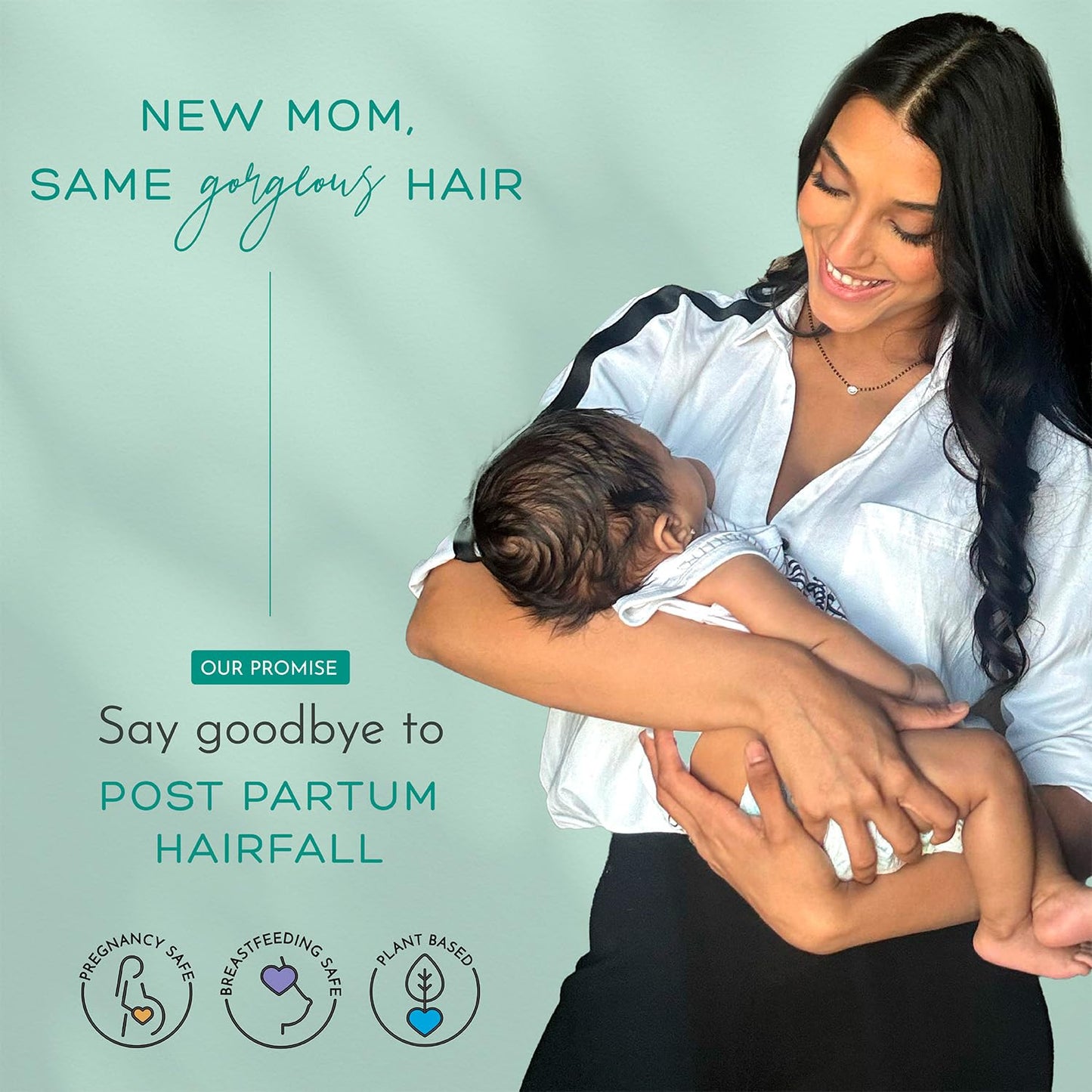 Orimii Postpartum Hair Growth Serum with Redensyl | Repairs Roots, Promotes Hair Growth & Prevents Breakage After Delivery | Lightweight, Non-Sticky & Non-Greasy | Loved by New Mamas â€“ 30ml