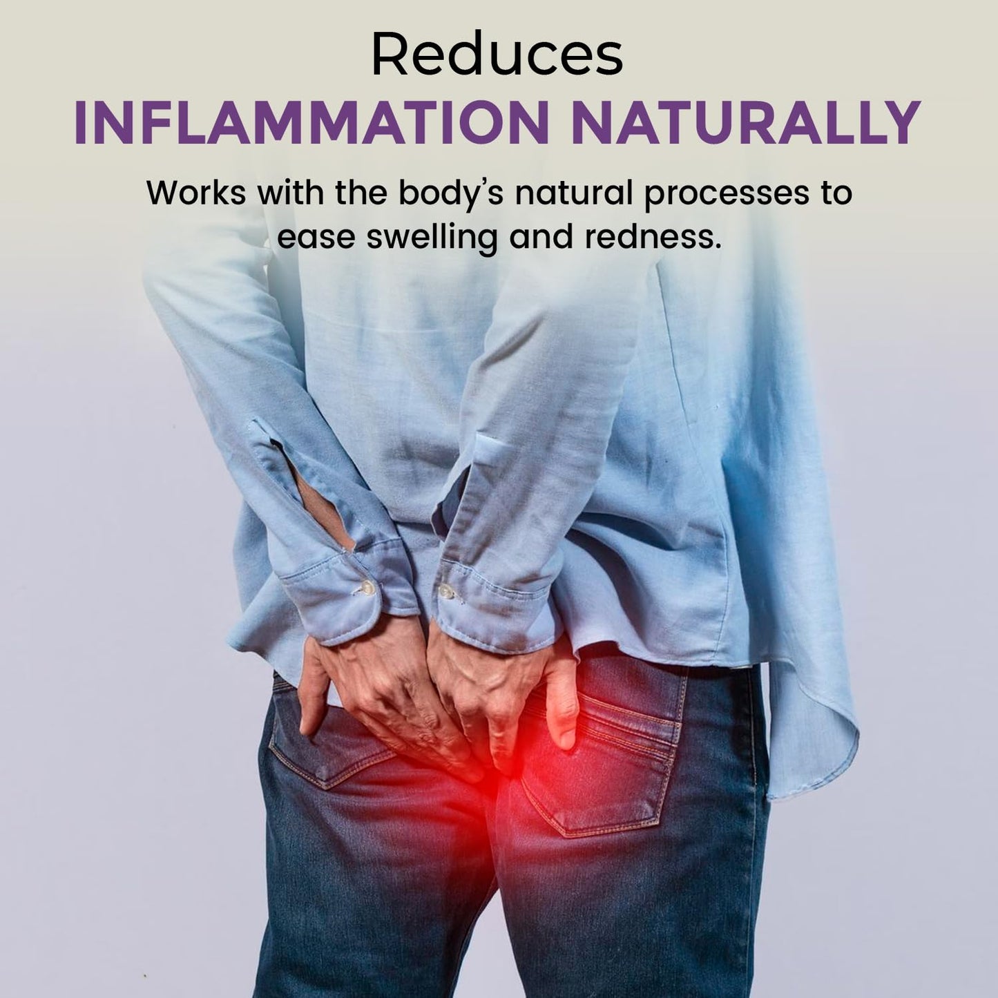 PyloEase for Hemorrhoids| Help reduce Bleeding, Pain, & Burning | Help relieve Fissure. Fistula, Constipation | 60 Veg Capsules (Pack of 1)
