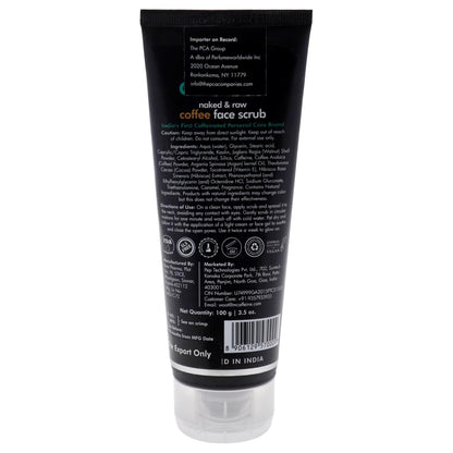 mCaffeine Coffee Tan Removal Face Scrub (100gm) | Exfoliate Scrub | Blackhead Remover, Whitehead Remover, Dead Skin Remover, Detan Pack | Caffeine & Walnut Scrub for Face | Face Scrub For Women & Men