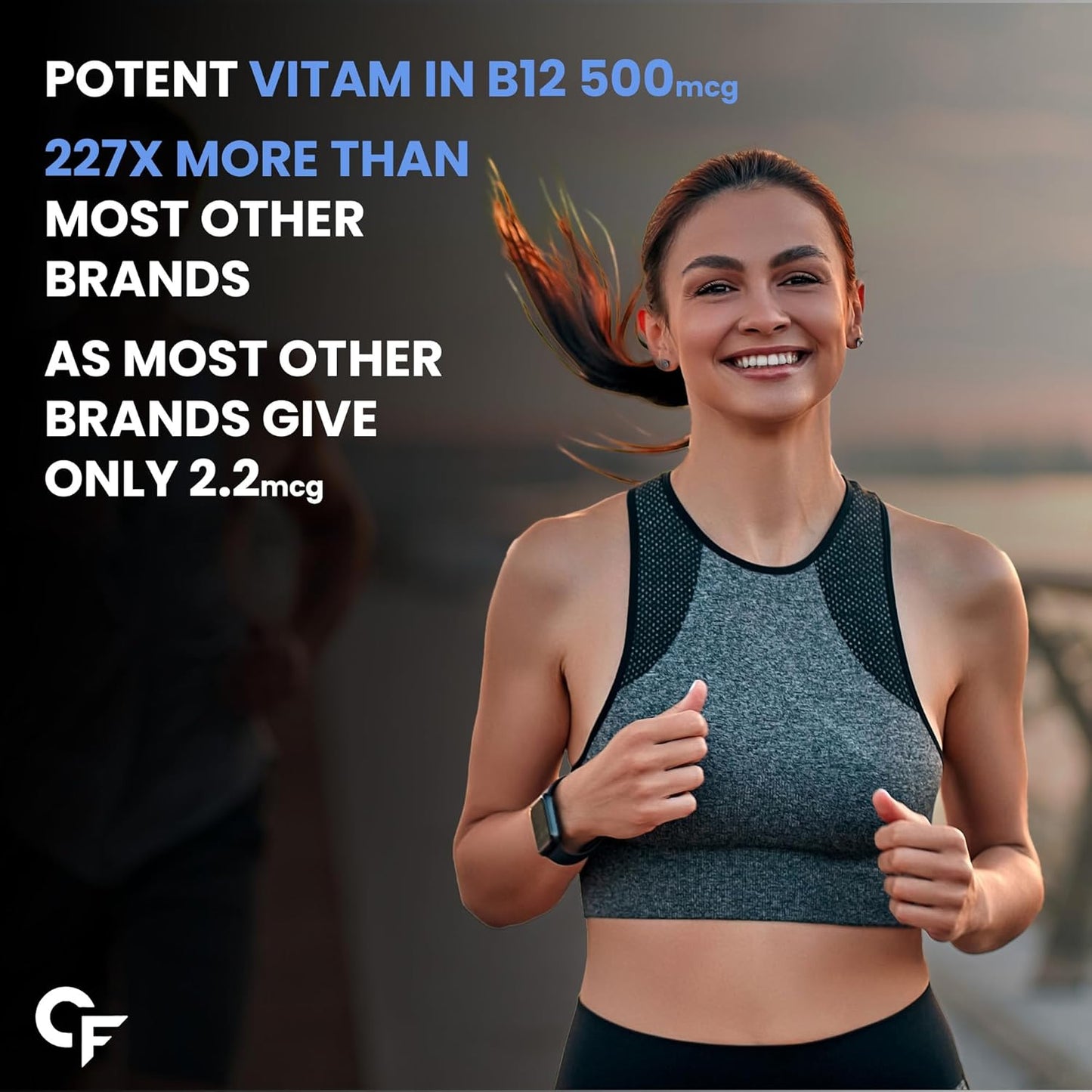 Carbamide Forte Vitamin B12 Supplements | B12 Vitamin Tablets - Methylcobalamin 500mcg | Best Vitamin B-12 Supplement For Men & Women - 90 Tablets