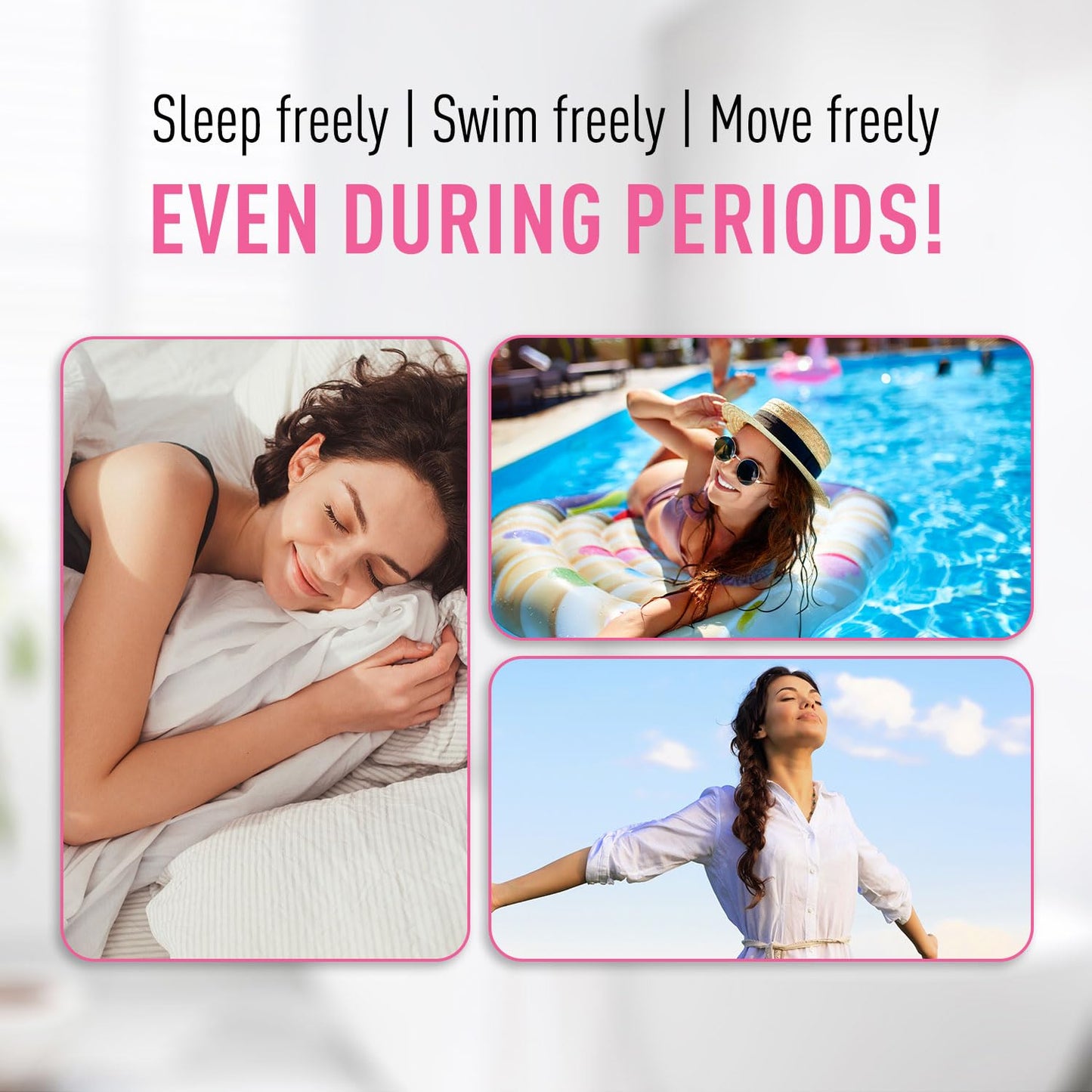 Sirona Period Made Easy Applicator Tampons for Heavy & Super Heavy Flow | 16 Pcs |Biodegradable Tampons | FDA Approved | Ultra Soft & Comfortable | Upto 100% Leak Free | Highly Absorbent Tampon for Rash Free Periods |
