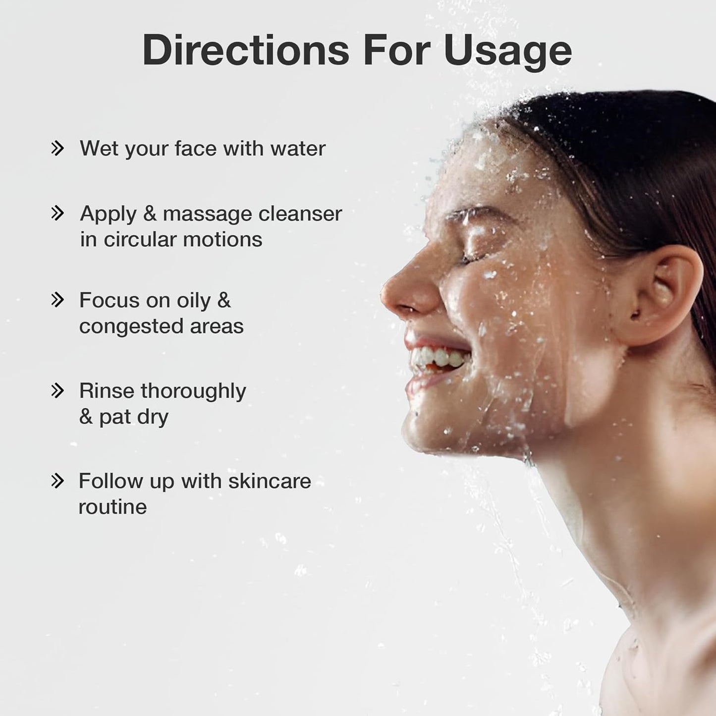 Cos-IQ FC-1 Face Wash for Oily Skin | Matte Finish, Non-Drying Daily Gentle Cleanser | Fight Acne & Pimples, Brightens Skin, Clears Dirt, Refreshing Feel | Non-Comedogenic for Men & Women | 100ml
