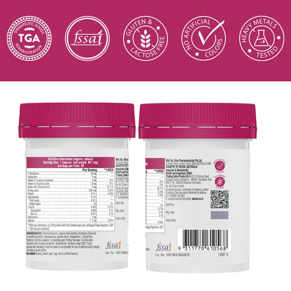 Swisse Glutathione+ Manufactured In Australia, Glutathione Tablets with Astaxanthin, Vitamin C & E, Nicotinamide For Healthy, Radiant & Youthful Skin (30 Capsules, Only 1 Capsule Per Serving)