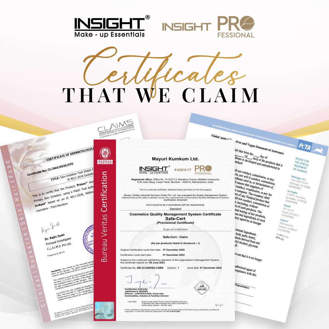 INSIGHT Pro Concealer Palette â€“ Shade Concealer | Makeup Wheel for Face | Satinâ€“Matte Finish | 3-in-1 Conceal, Contour & Correct | Waterproof | Full Coverage | 15gm