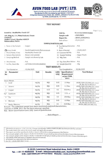 HealthyHey Nutrition Chelated Copper Gluconate - Highly Bioavailable Form - Non-GMO, Gluten Free -120 Veg. Capsules