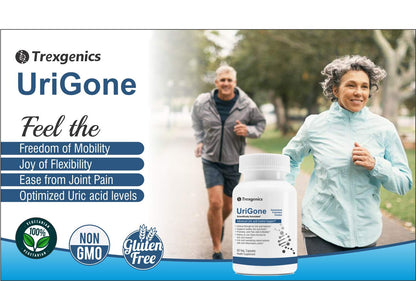 Trexgenics URIGONE Advanced Uric acid Support Proprietary Natural Formula(60 Veg caps) (1)