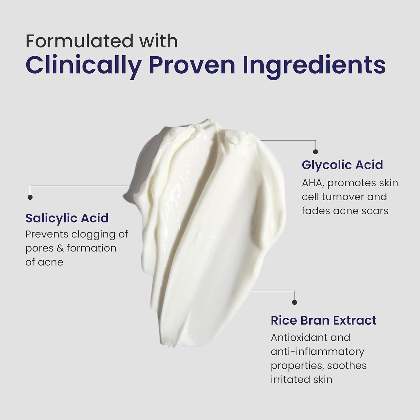 RE' EQUIL Acne Clarifying Gel With Salicylic Acid & Glycolic Acid | For Active Acne & Pimple Treatment | Pimple Removal Gel | Acne-Prone Skin | 20G