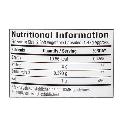 GNC Flax Seed Oil Vegetarian Omega 3s | 180 Capsules | Supports Good Memory | Protects Vision | Relieves Stiffness & Joint Discomfort | Cold-Pressed & Unrefined | USA Formulated