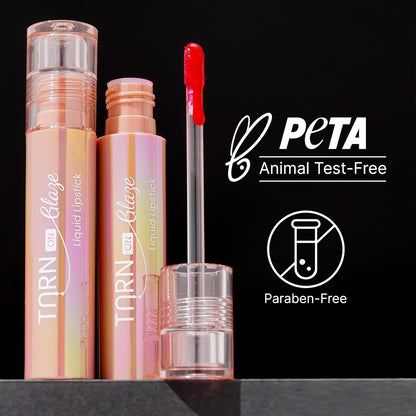 Swiss Beauty Select Turn on Glaze Liquid Lipstick| Vinyl- Like-Shine | Infused with Vitamin E and Argon Oil | Shade- Turn on Pink, 3ml |