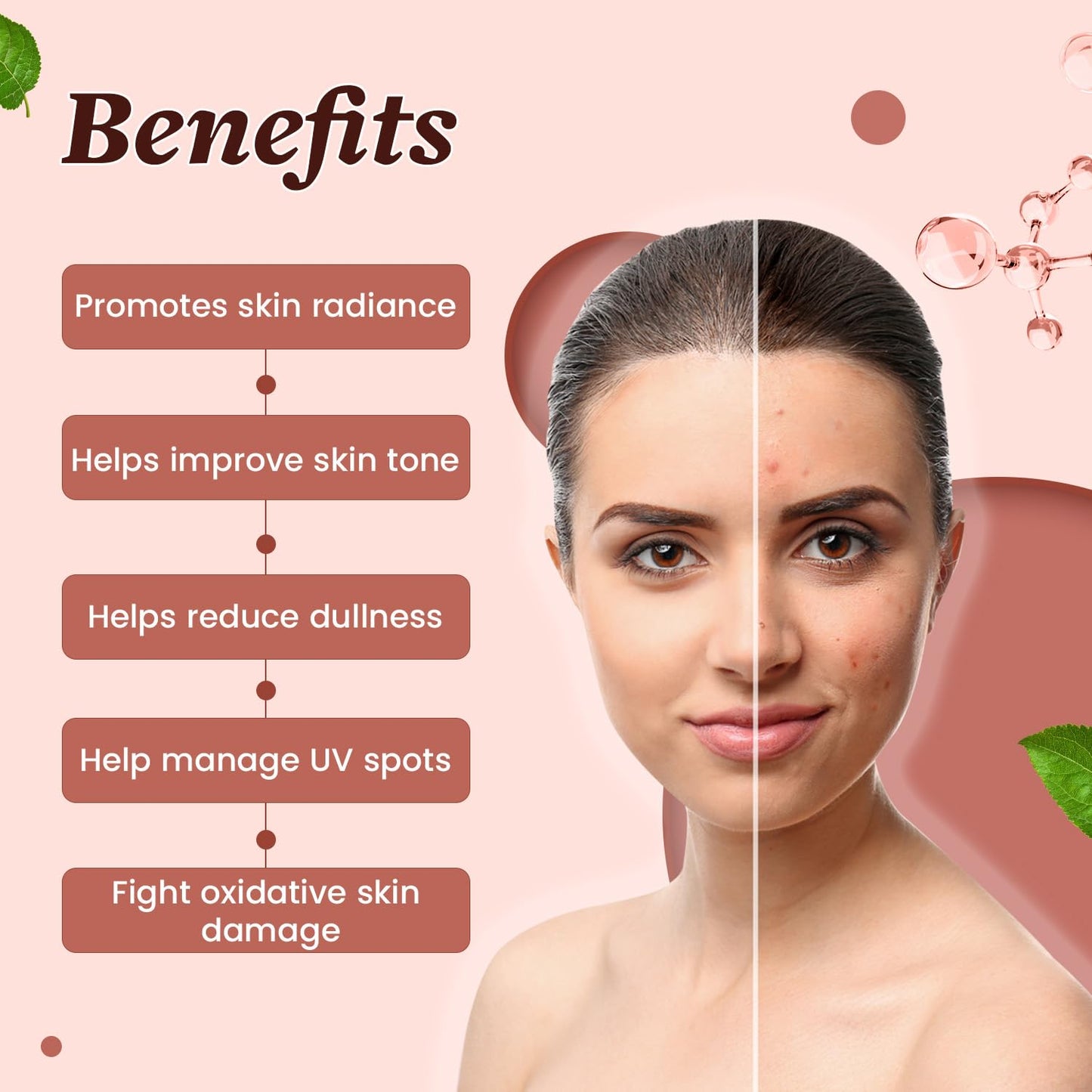 Neuherbs Glutathione 600mg - 15 Effervescent Tablets For Healthy & Glowing Skin | L-Glutathione Tablets With Hyaluronic Acid, Vitamin C & E For Skin Glow, Hydration & Anti Pigmentation | Orange Flavour