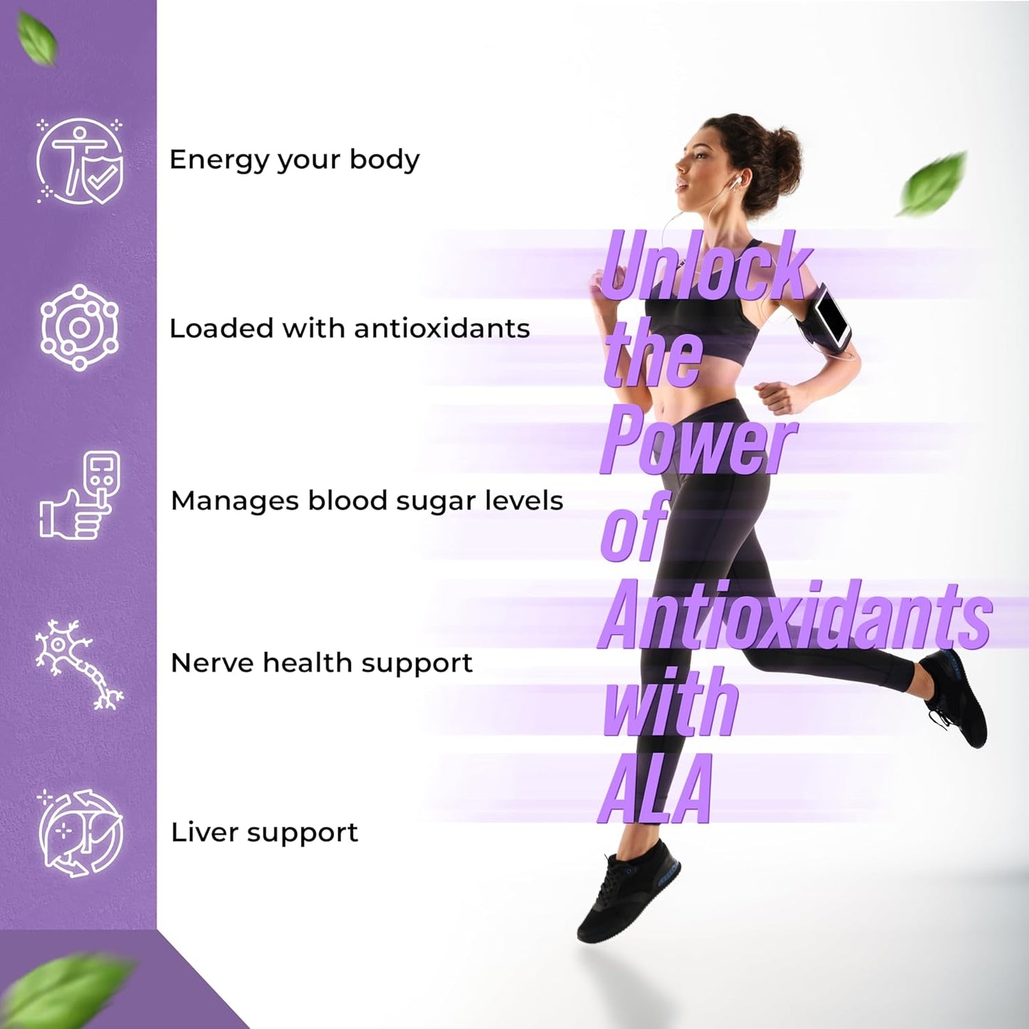HEALTH VEDA ORGANICS PRIVATE LIMITED Alpha Lipoic Acid 300Mg | 60 Veg Tablets | Boosts Liver Function, Maintains Healthy Blood Sugar, Antioxidant Support | For Both Men & Women