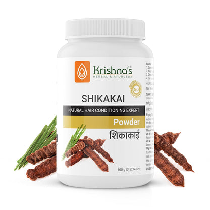 Krishnaâ€™s Shikakai Powder 100 g| Organic Shikakai Powder for Controlling Hair Fall & Dandruff