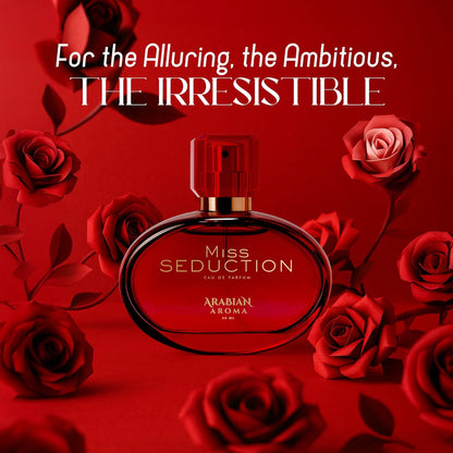 Arabian Aroma Miss Seduction Perfume Eau de Parfum - Long Lasting Perfume for Women â€“ Womens Perfumes Long Lasting â€“ 50ml