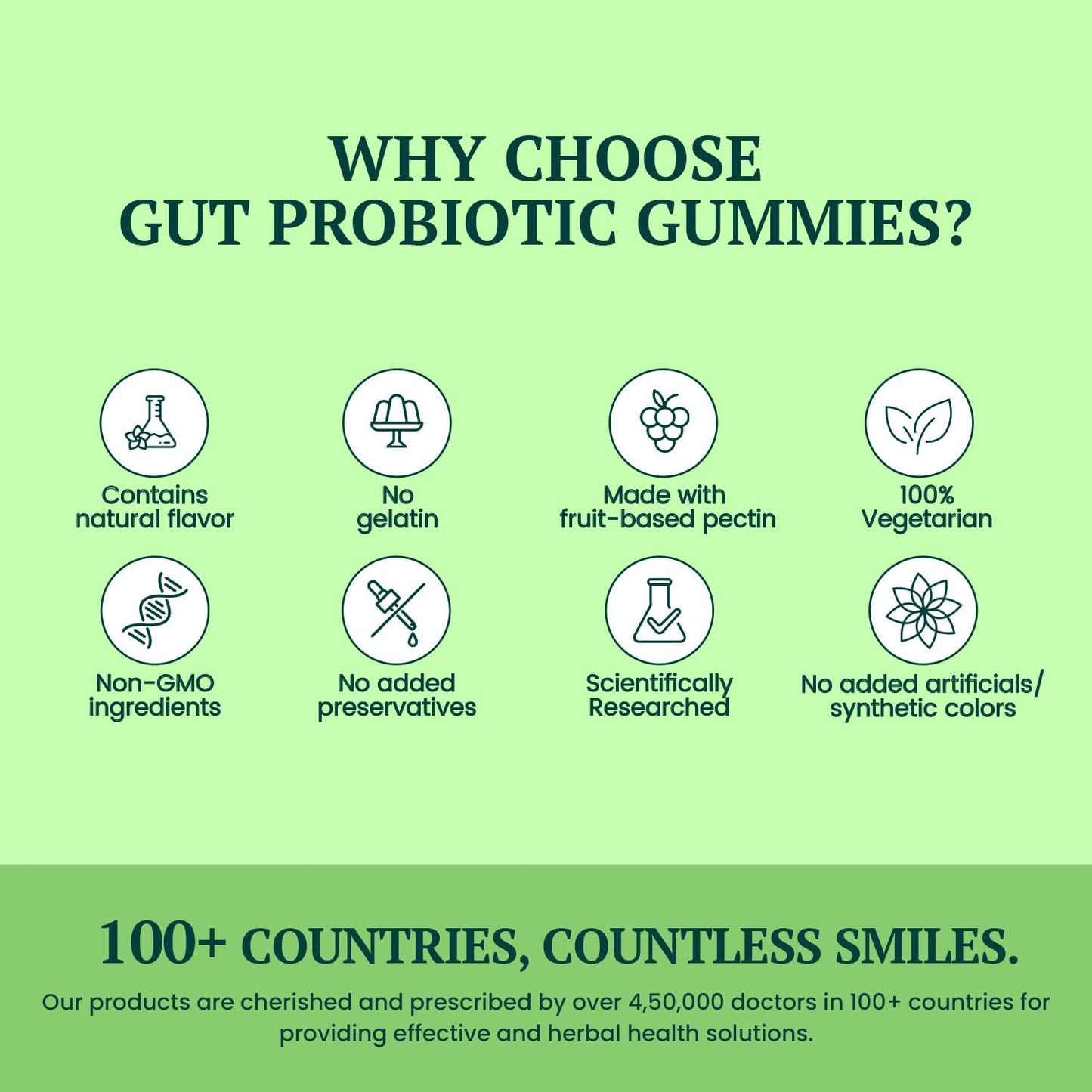 Himalaya Healthy Gut Probiotic Gummies | Pack of 30s | Nutraceutical | Promotes Good Bacteria in the Gut | Supports Digestive Health and Immunity | Natural Strawberry Flavor