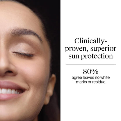 Neutrogena Ultrasheer Sunscreen SPF 50+ PA++++, Blue Light Protect, No White Cast, Water Resistant, Ultra Light & Non Sticky, Oily, Dry & Sensitive Skin, For Unisex, 80 Grams
