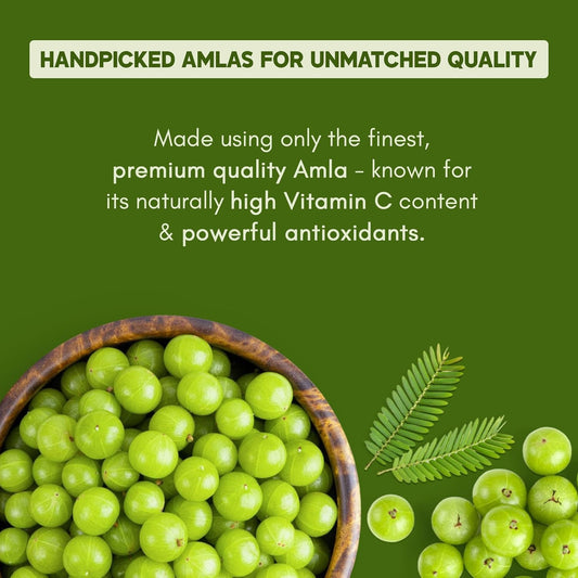 Rasayanam Pure Amla Juice 750 ml | Cold-Pressed from Handpicked Amlas | Rich in Vitamin C | 100% Natural with No Added Sugar | Supports Immunity, Digestion, Hair & Skin Health