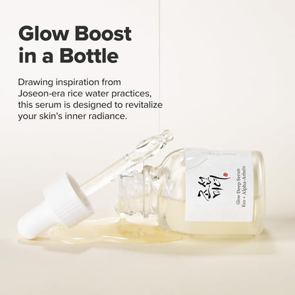 [Beauty of Joseon] Glow Deep Serum Rice + Arbutin (30ml) â€“ Korean Face Serum for Brightening, Even Skin Tone & Dark Spot Care