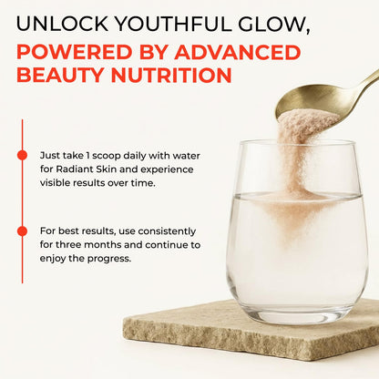 The Body Reserve Marine Collagen Peptides (Orange, 200g) | With Vitamin C, Vitamin E, Sodium Hyaluronate & Biotin | Supplement for Healthy Skin, Hair & Nails | Hydrolyzed Fish Powder for Women & Men