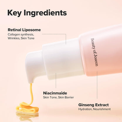 Beauty of Joseon Revive Eye Serum with Ginseng & Retinal (30m) | Anti-Aging, Wrinkle Care, Korean Eye Cream for Dark Circles & Fine Lines