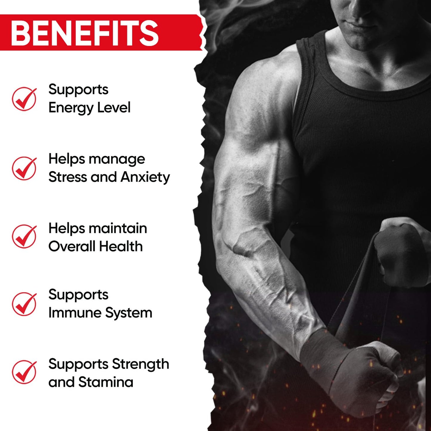 Herbalmax ManCare Pro Capsules â€“ 800mg | With Safed Musli, Shilajit, Ashwagandha, Vaidarikandra & Kaunch Beej Extract | Supports Muscle Strength, Stamina & Physical Performance â€“ 30 Capsules
