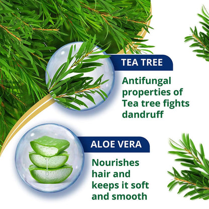 Himalaya Anti Dandruff Tea Tree Conditioner for All Hair Types 80 Millilitres