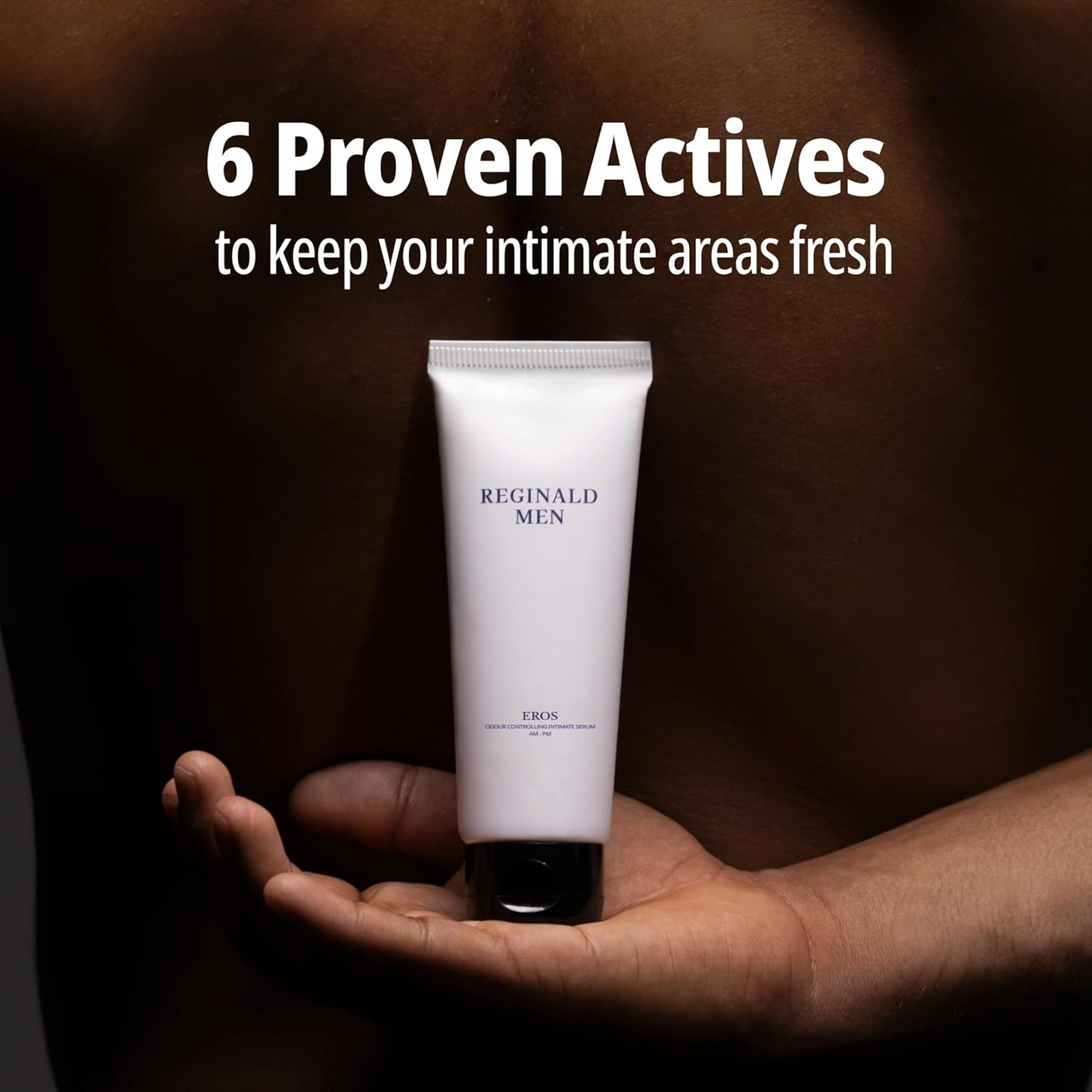 Reginald Men Intimacy Serum | Hydrating & Radiance-Boosting Formula | Soothes, Refreshes & Enhances Confidence | Lightweight, Fast-Absorbing & Non-Sticky | 75ml for Men's Skin Care & Well-Being