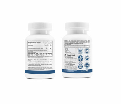 Trexgenics NICOTINAMIDE MONONUCLEOTIDE (NMN) 500 mg ULTRA PURE NAD+ Booster Energy, Muscle Endurance, Cardiovascular Health (30 Veg. caps) (Pack of 1)