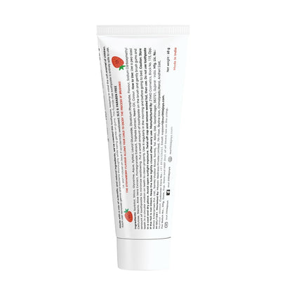 Little Joys Strawberry Flavour Toothpaste For Kids (2-5 Yrs) | Removes Germs & Bacteria | Strengthens Gums & Whitens Teeth | 60 gm