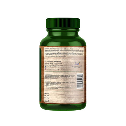 Plant Based Calcium & Bone Strength with Calcium, Magnesium, Zinc, Boron, Vitamin K2, Vitamin D & Amla â€“ 60 Tablets