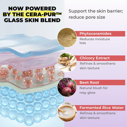 Cureveda Collagen Builder Glow Powder for Brighter & Youthful Skin, Plant-Based Supplement with Rose Water, Veg Beauty Protein, Evening Primrose 100IU, No Added Sugar, 225gm