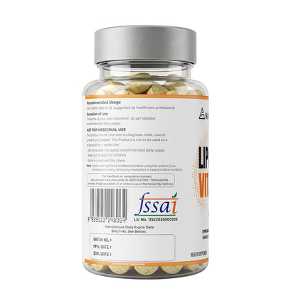 Naturaltein Liposomal Vitamin C | 5X Enhanced Absorption | Antioxidant Supporting Immune Function, Skin Repair, Collagen Synthesis & Oxidative Stress Defense | 30 Capsules