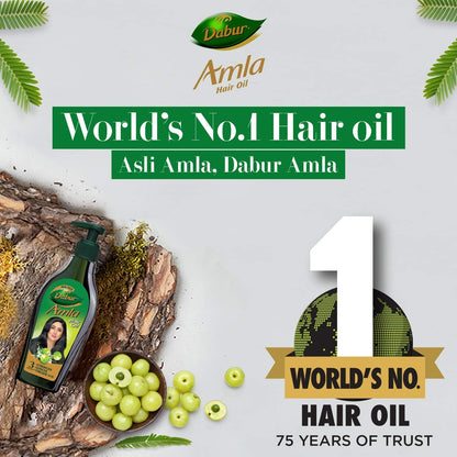 Dabur Amla Hair Oil - for Strong, Long and Thick hair - 550 ml