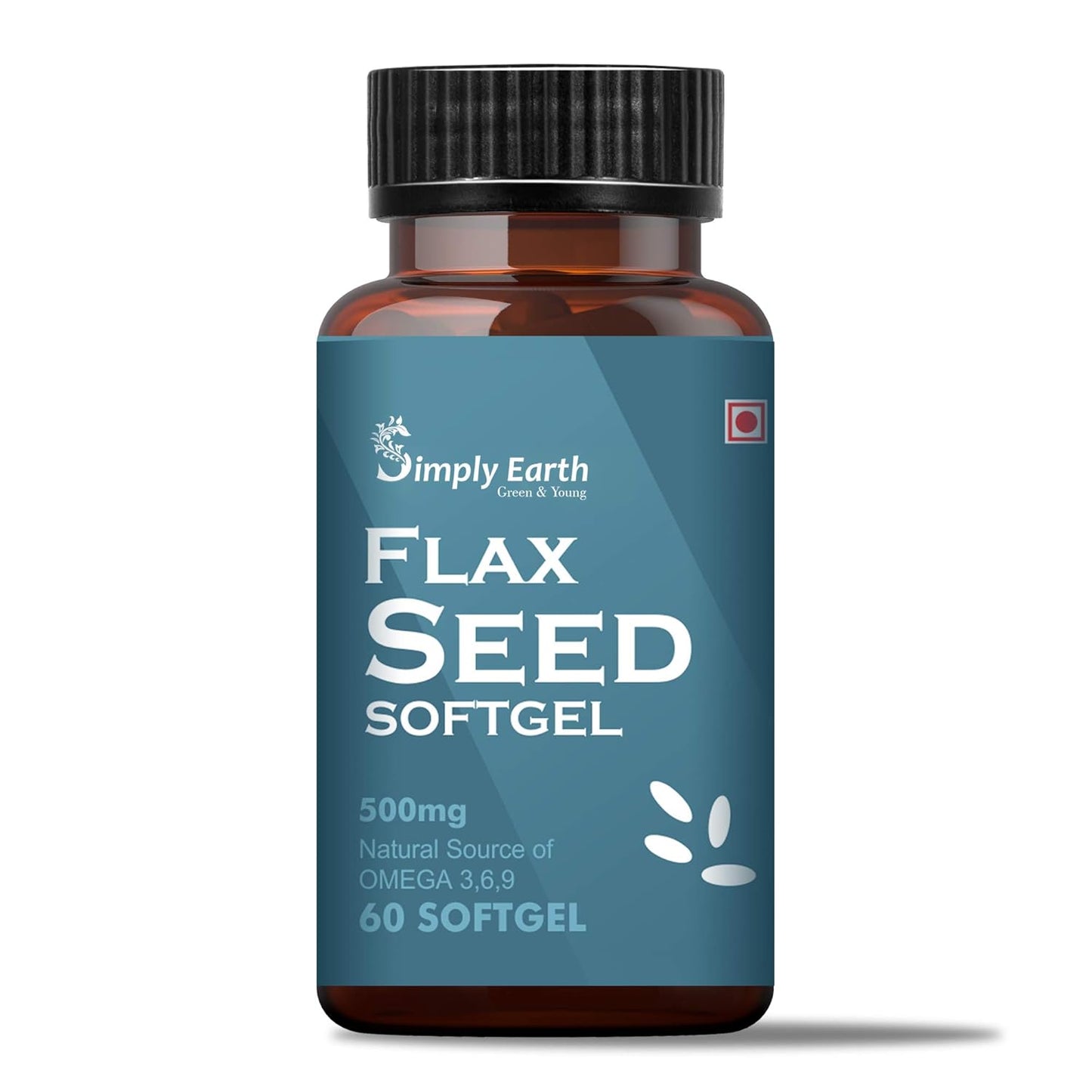 Simply earth Cold Pressed Flax seeds oil Omega with extra Virgin oil, Linolenic Acid, Oleric Acid | Natural Form of omega 369-60 Softgelsâ€¦